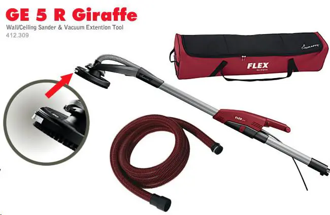 Drywall sander, disk 225mm, 230V